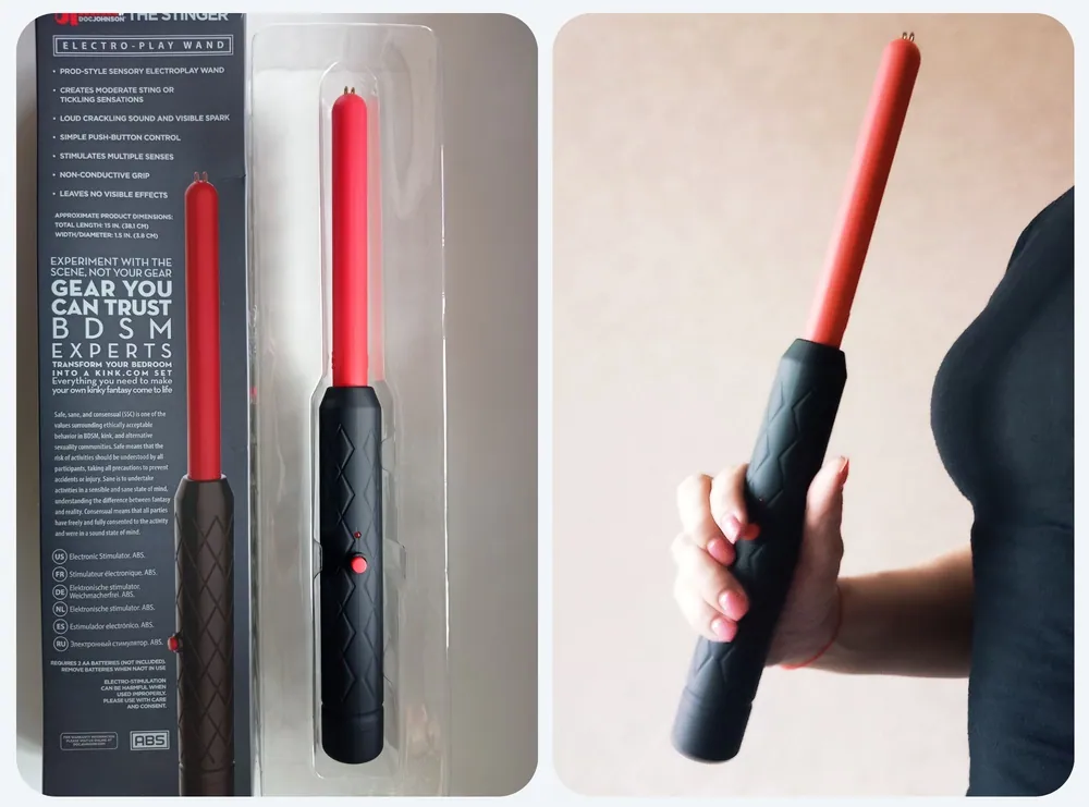 Doc Johnson KINK The Stinger Electro-Play Wand