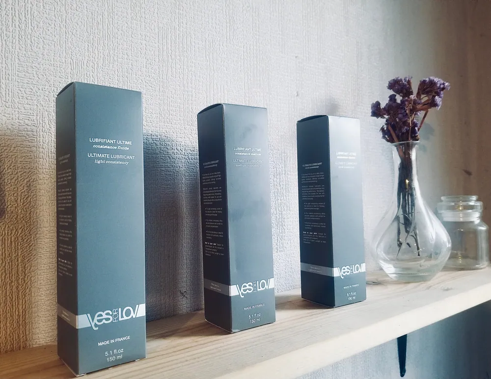 YESforLOV силиконовые лубриканты Light, Medium и Thick Consistency