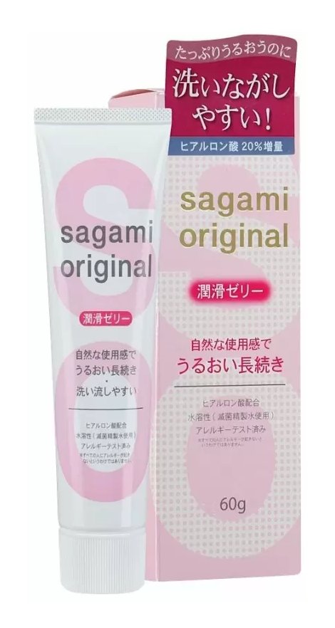 Упаковка Sagami Original Gel, 60 мл