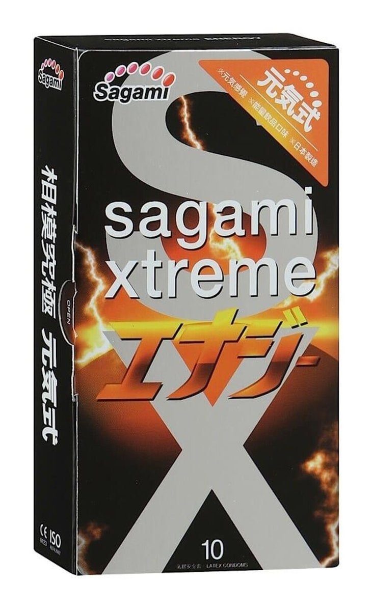 Упаковка Sagami Xtreme Energy, 10 шт