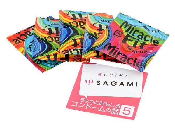 Упаковка Sagami Miracle Fit, 5 шт, фото 4