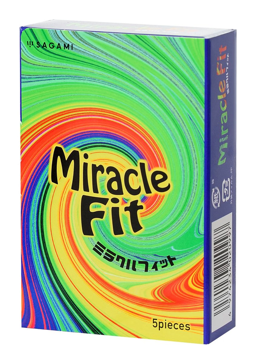 Упаковка Sagami Miracle Fit, 5 шт