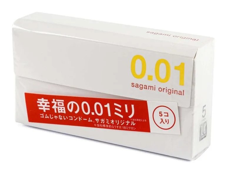 Упаковка Sagami Original 0.01, 5 шт, фото 2