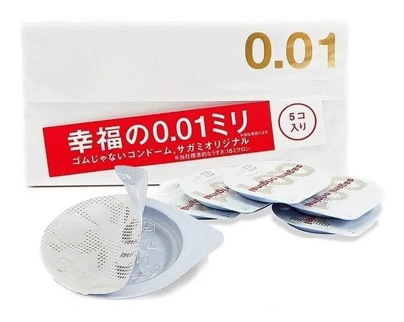 Упаковка Sagami Original 0.01, 5 шт, фото 3