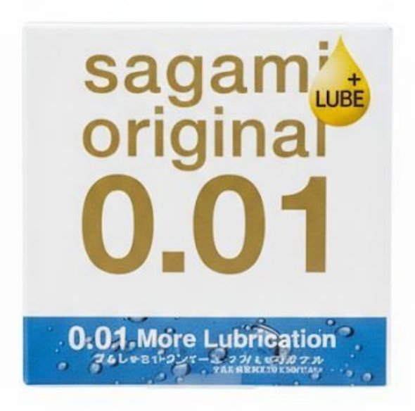 Упаковка Sagami Original 0.01 Extra Lub, 1 шт