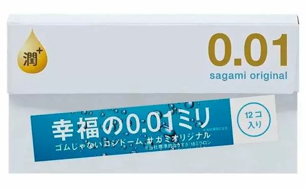 Упаковка Sagami Original 0.01 Extra Lub, 12 шт, фото 2