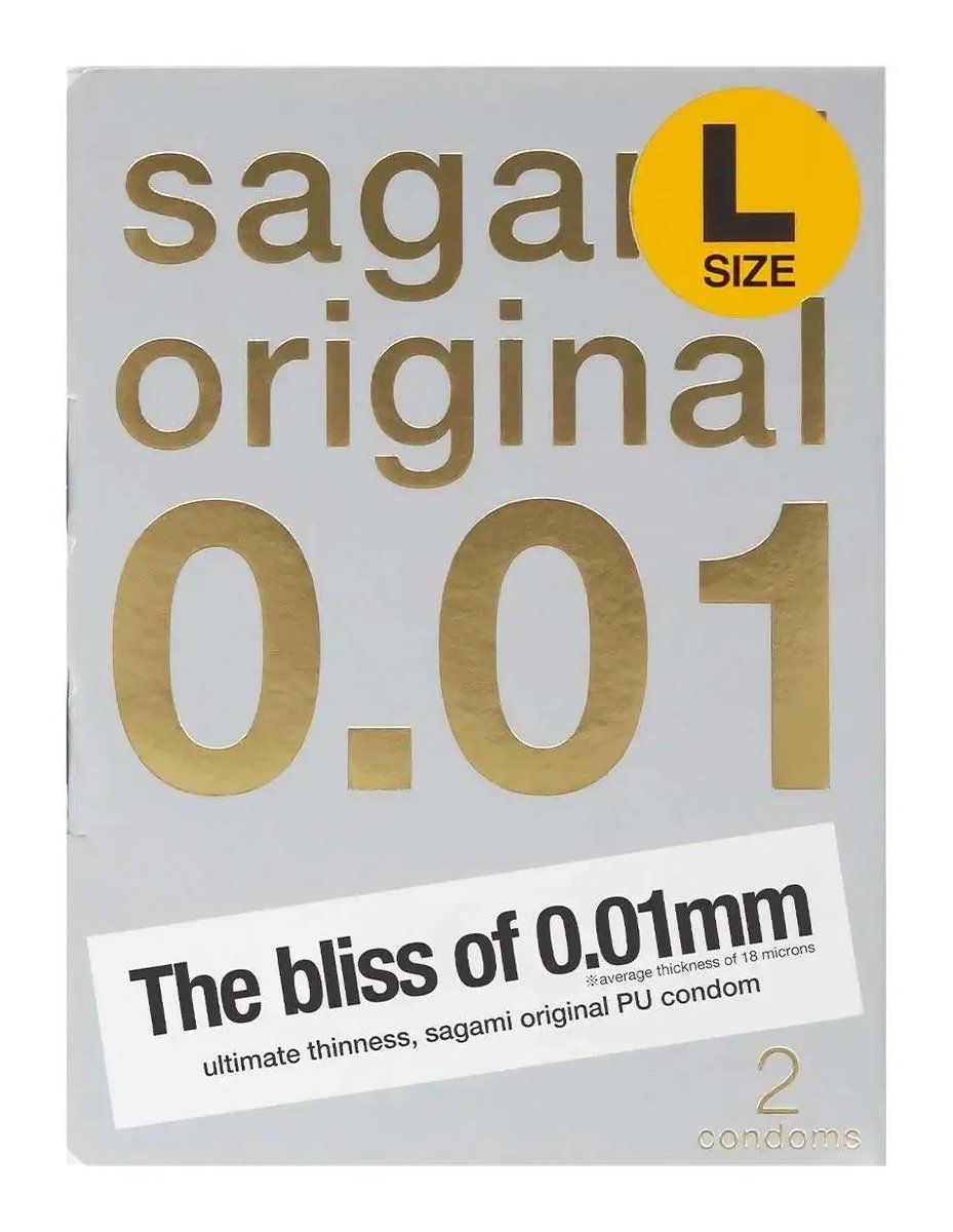 Упаковка Sagami Original 0.01 L, 2 шт, фото 2