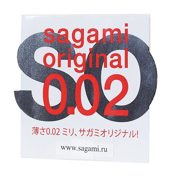 Упаковка Sagami Original 0.02, 1 шт, фото 2