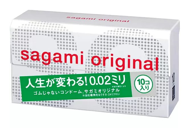 Упаковка Sagami Original 0.02, 10 шт