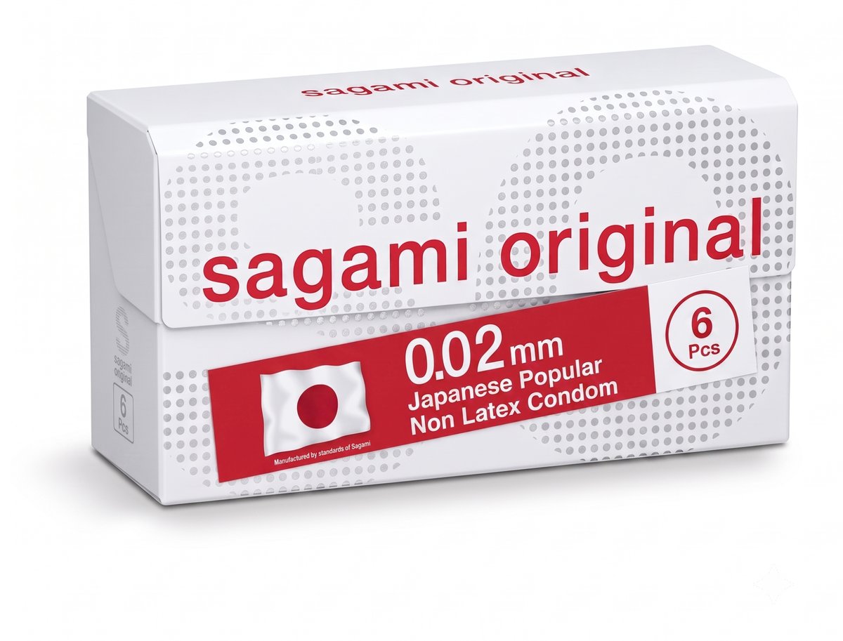 Упаковка Sagami Original 0.02, 6 шт