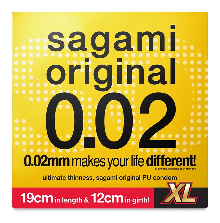 Упаковка Sagami Original 0.02 XL, 1 шт