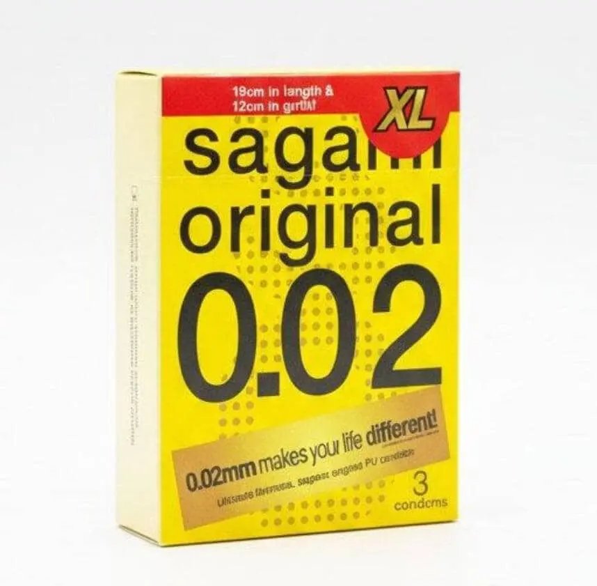 Упаковка Sagami Original 0.02 XL, 3 шт, фото 2