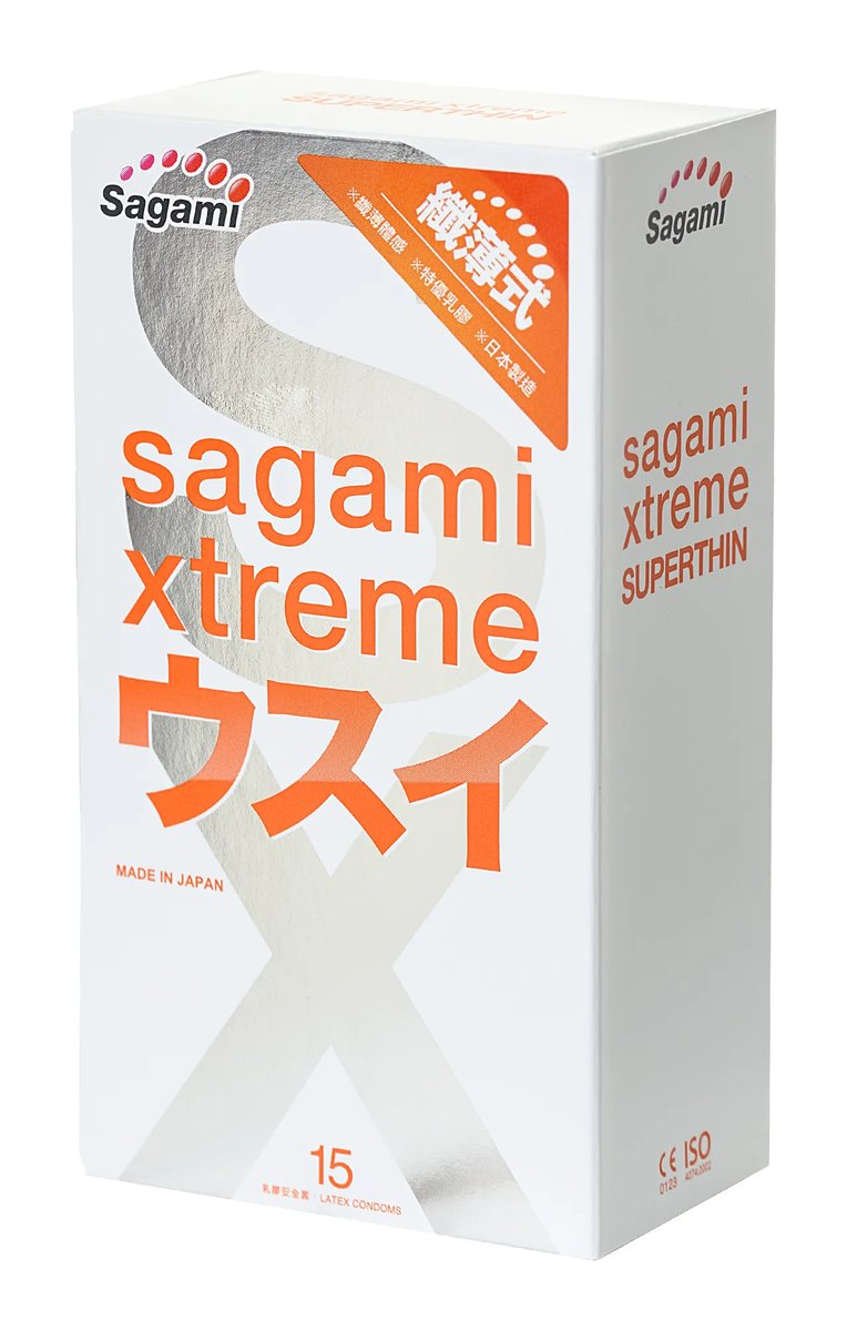 Упаковка Sagami Xtreme Superthin, 15 шт