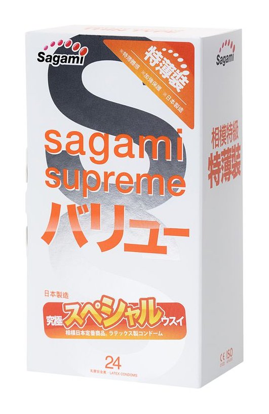 Упаковка Sagami Xtreme Superthin, 24 шт