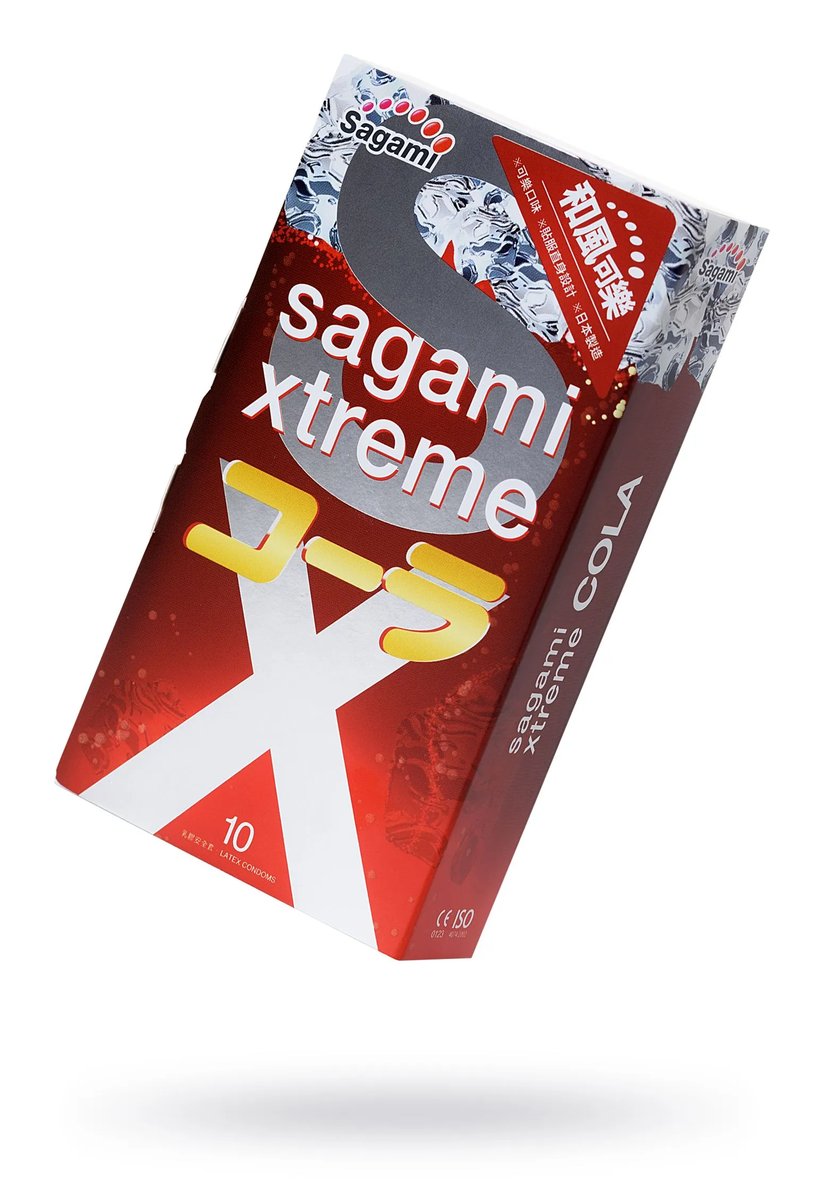 Упаковка Sagami Xtreme Cola, 10 шт, фото 3