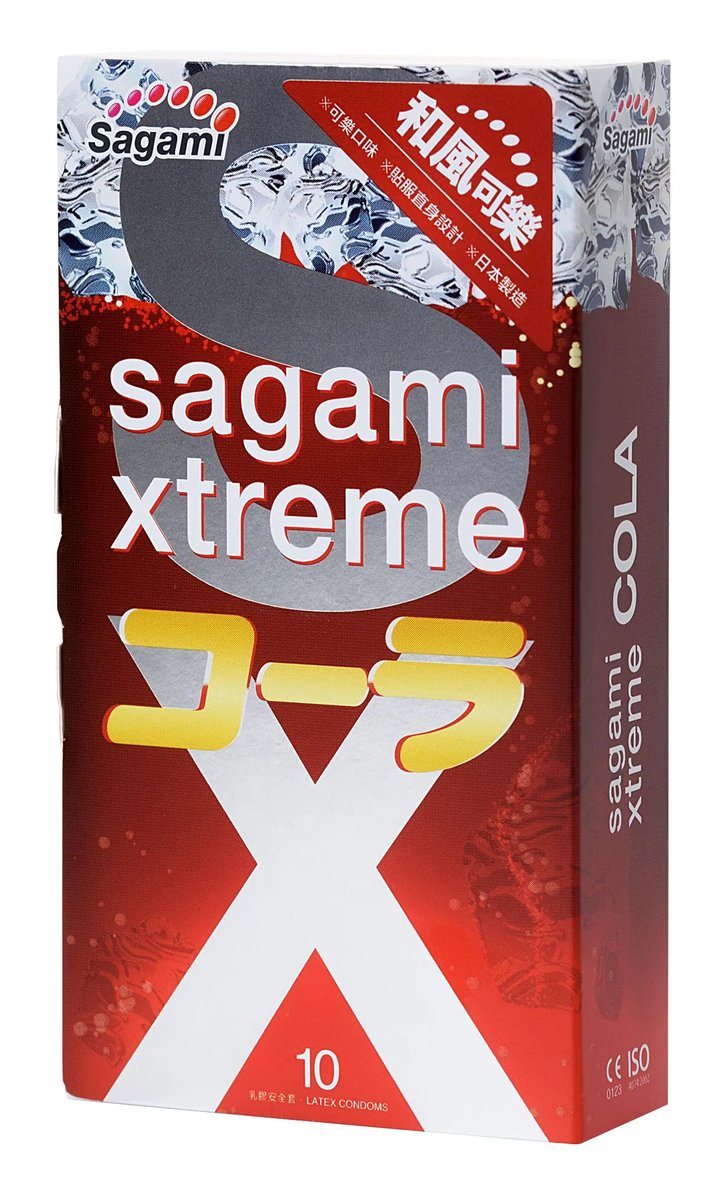 Упаковка Sagami Xtreme Cola, 10 шт