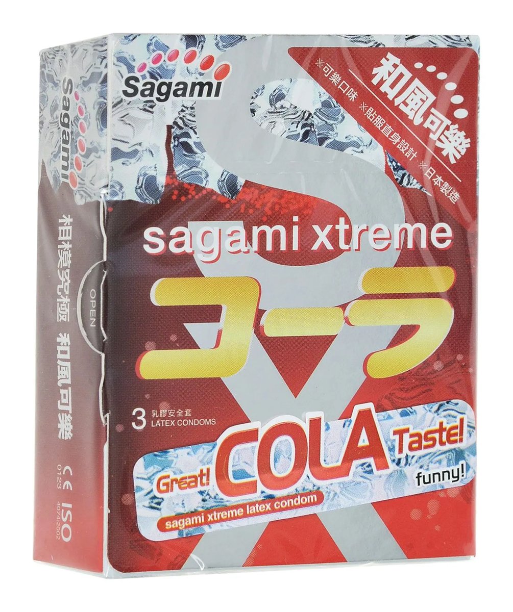 Упаковка Sagami Xtreme Cola, 3 шт