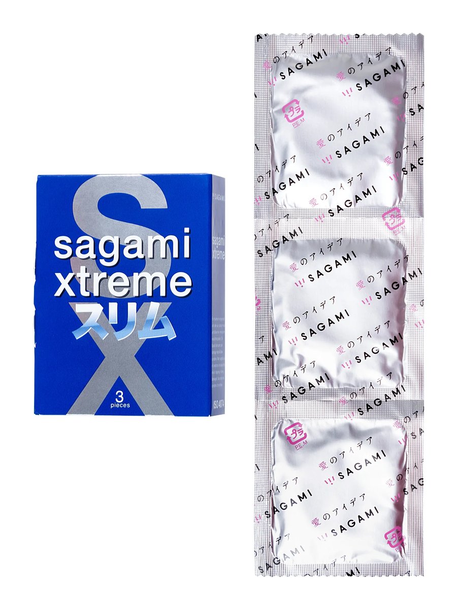 Упаковка Sagami Xtreme Feel Fit, 3 шт, фото 3