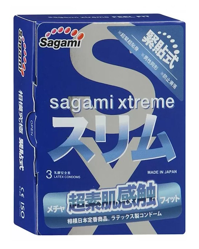 Упаковка Sagami Xtreme Feel Fit, 3 шт, фото 4