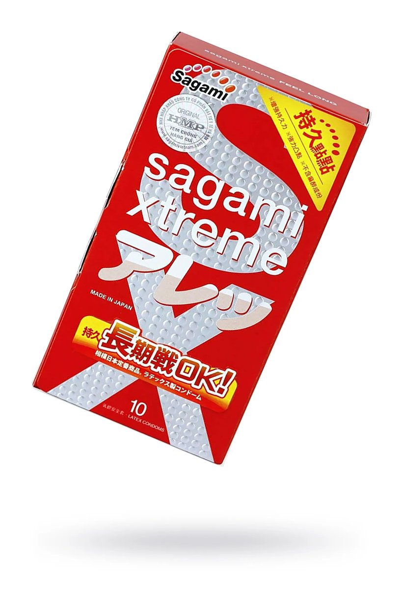 Упаковка Sagami Xtreme Feel Long, 10 шт, фото 2