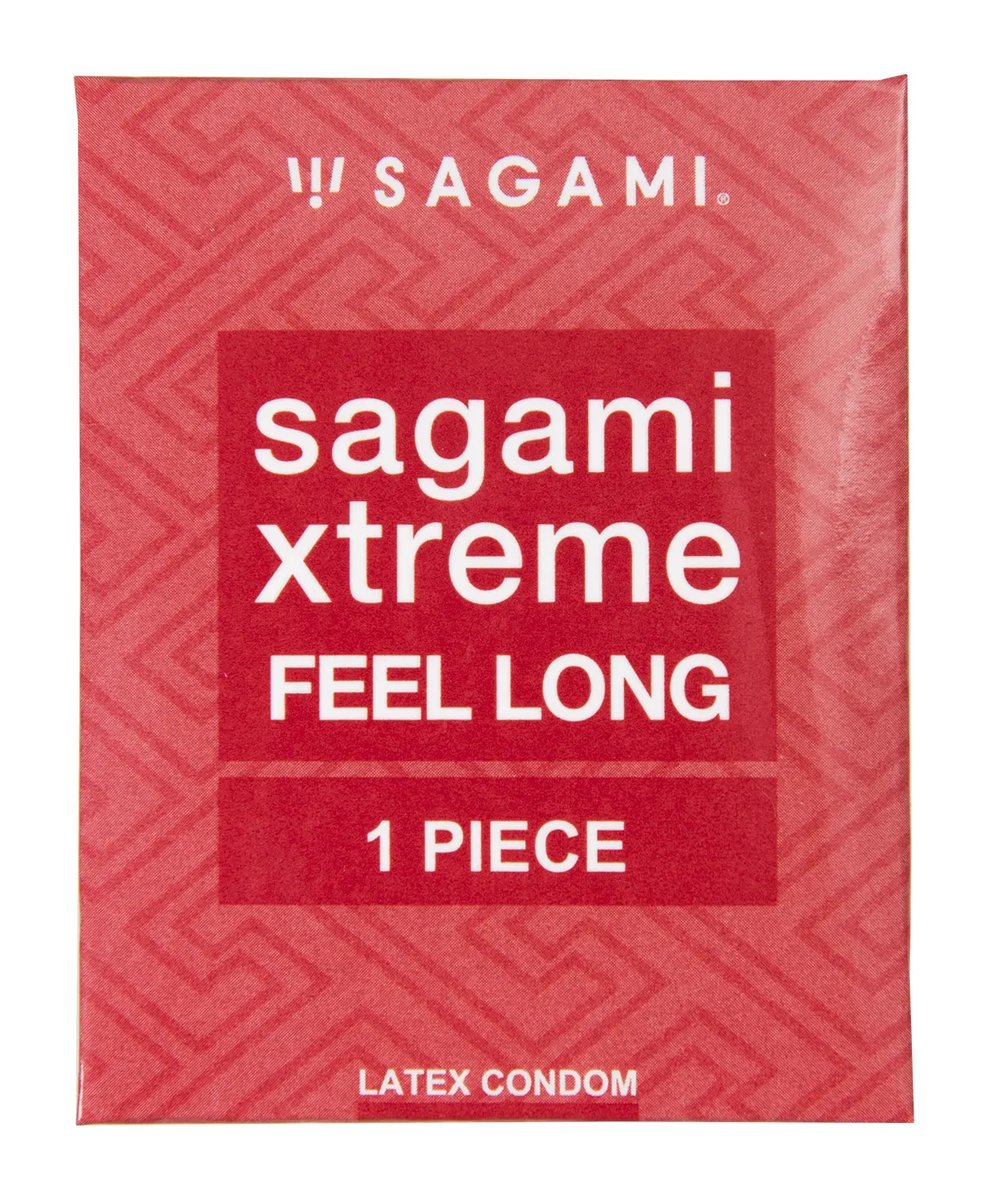 Упаковка Sagami Xtreme Feel Long, 1 шт, фото 2