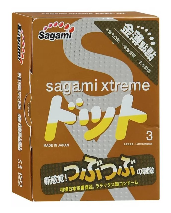 Упаковка Sagami Xtreme Feel Up, 3 шт