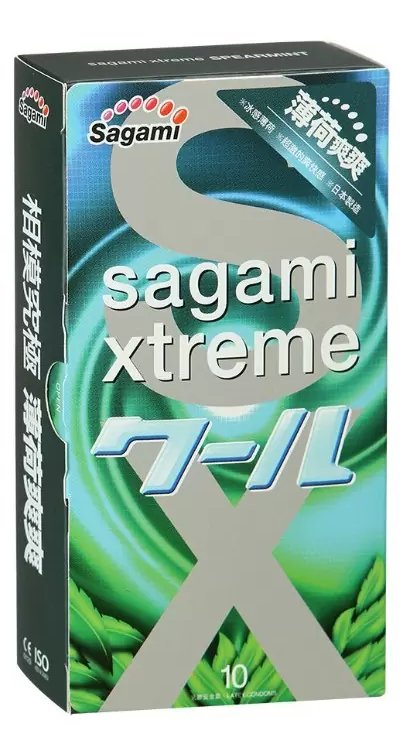 Упаковка Sagami Xtreme Mint, 10 шт, фото 2