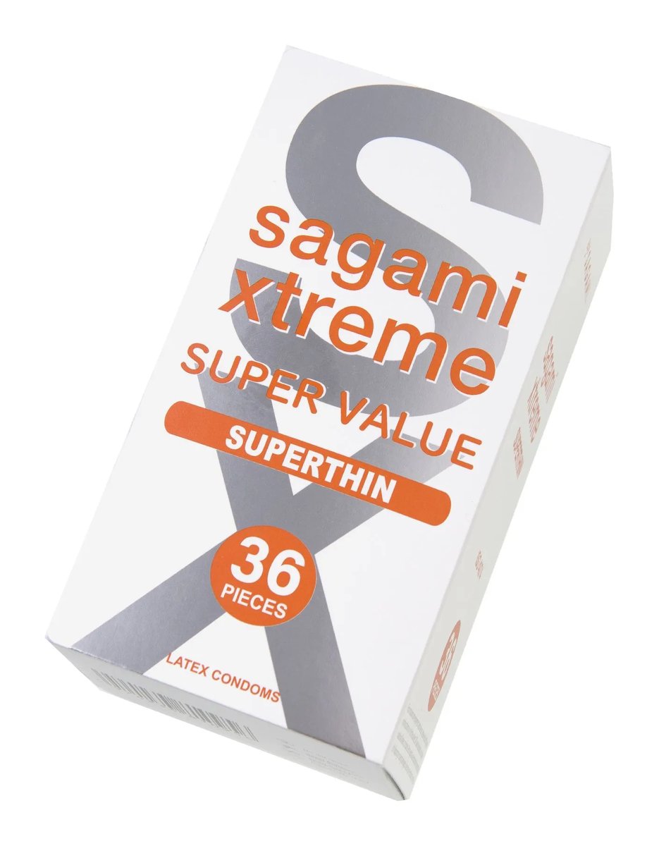 Упаковка Sagami Xtreme Superthin, 36 шт